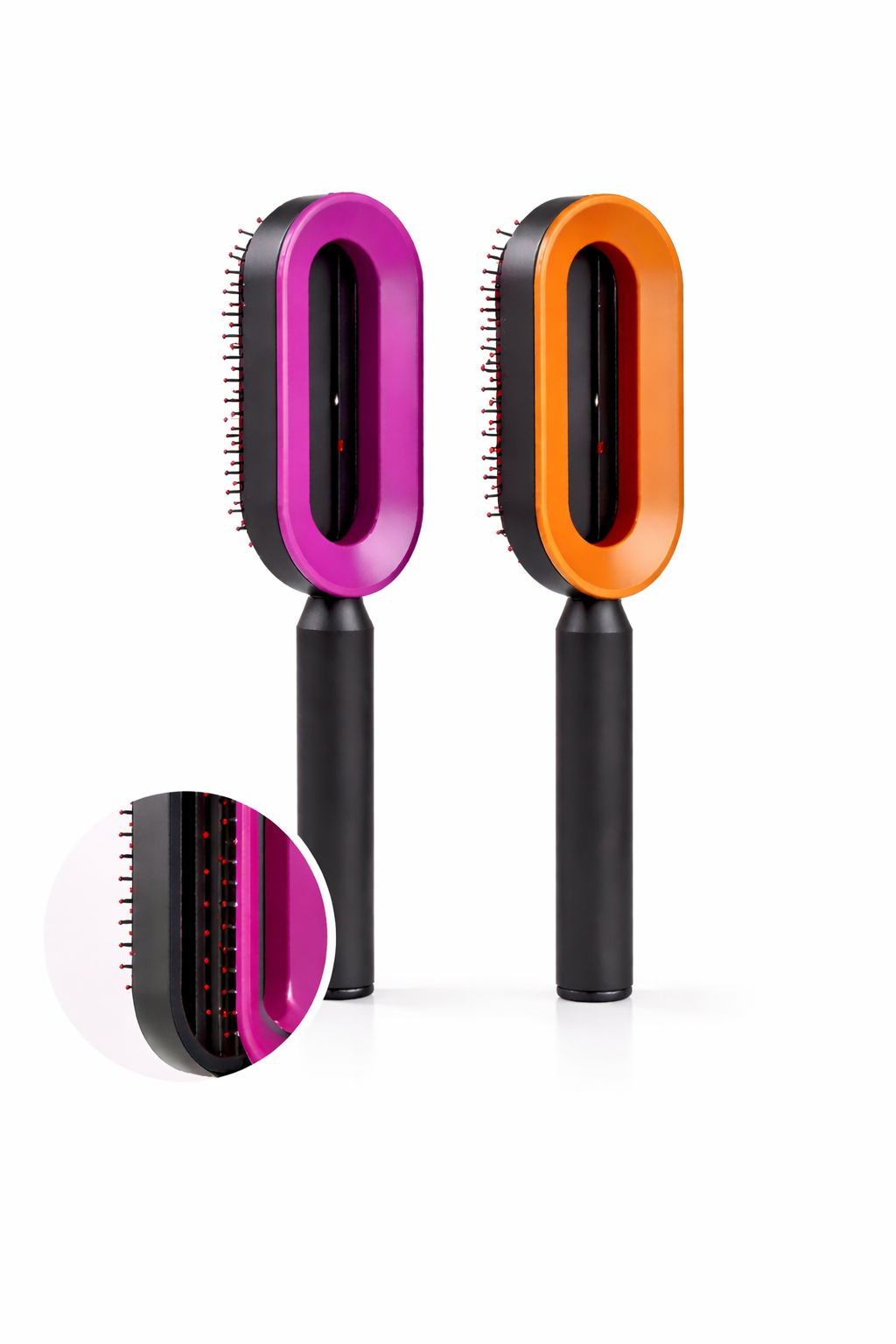 Self Cleaning HairBrush